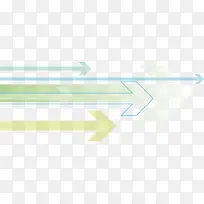 科技半透明箭头矢量图