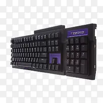 紫色机械键盘