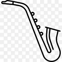 斜saxofon 图标