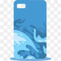 蓝色iPhone保护壳