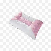 粉色记忆棉护颈枕