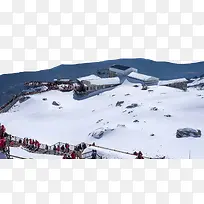 云南玉龙雪山风景