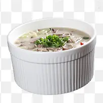 高深盆乳白色大份羊肉汤