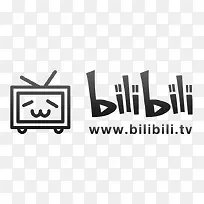 bilibili黑色免抠标识下载