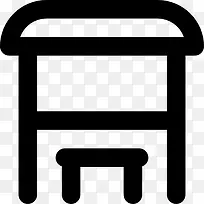 公共汽车站图标