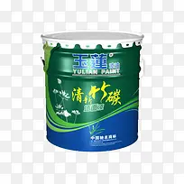绿色竹碳油漆桶