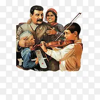 斯大林与小孩子