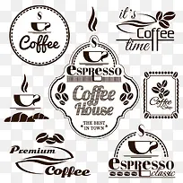 创意咖啡图标设计
