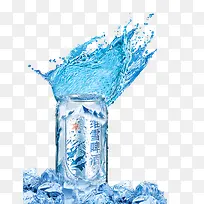 创意冰镇维雪啤酒