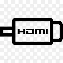 HDMI电缆图标