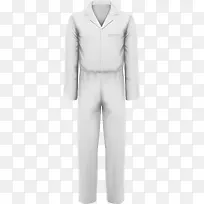 白色工作服装