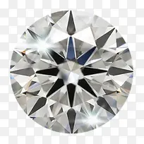 圆形水晶钻石
