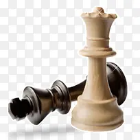 国际象棋黑白棋子