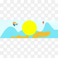 小清新电商banner创意设计