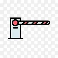 收费闸门icon素材