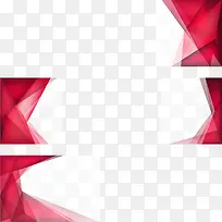 现代几何商业金融抽奖券矢量图