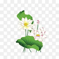 文艺清新花草花环海报设计装饰