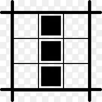 广场规划三黑盒图标