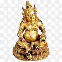 藏巴拉佛像纯铜摆设