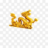 一条金色的龙
