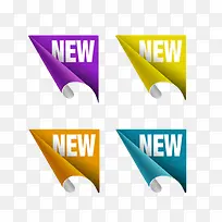 NEW翻页标签