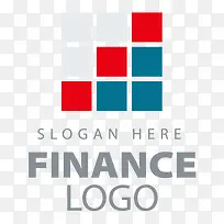 方块LOGO设计元素矢量图