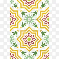 瓷砖花型图案