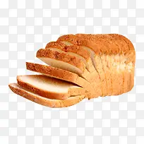 全麦面包切片实物图