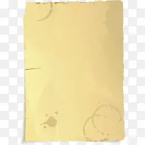 黄色纸张