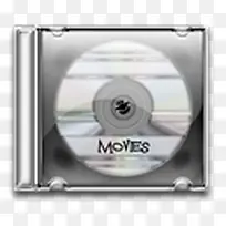 CD案例电影盘磁盘保存电影视频