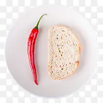 辣椒面包片