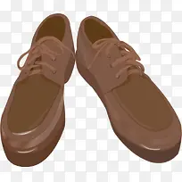 棕色男士皮鞋
