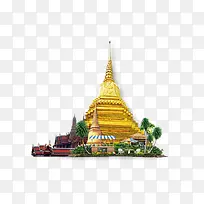 泰国寺庙元素