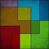 创意抽象无框画