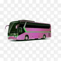 粉紫色班车