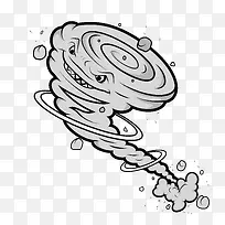 旋风矢量元素
