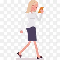 行走的女人
