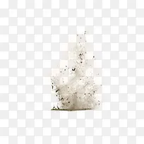 传统飞溅灰色水墨
