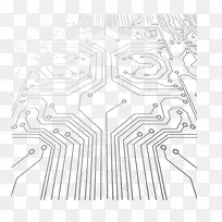 科技数码电子底纹