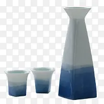 极简日式陶瓷清酒壶酒盅酒杯