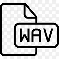 wav文件概述符号界面图标