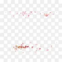 飘浮花瓣