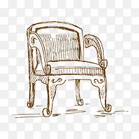 手绘木椅