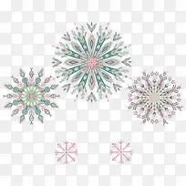 民族风花朵矢量