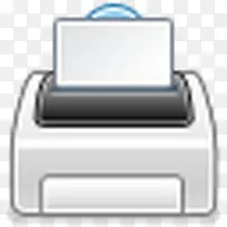 文件夹的打印机图标