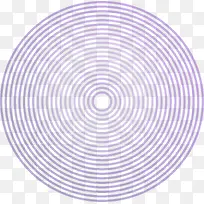 紫色圆圈海报小图案修饰