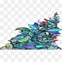 五颜六色的背景图案