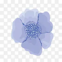 花朵蓝色