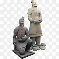 兵马俑传统元素素材