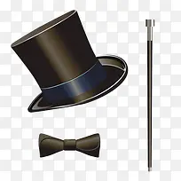 绅士帽绅士手杖